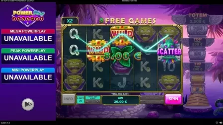 Tip Top Totems Power Play slot screenshot 1