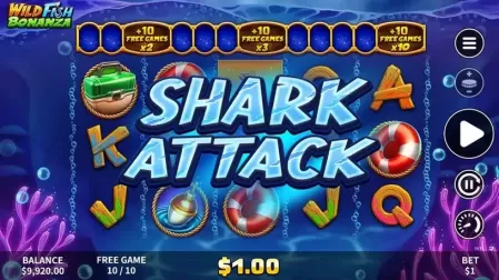 Wild Fish Bonanza slot screenshot 4