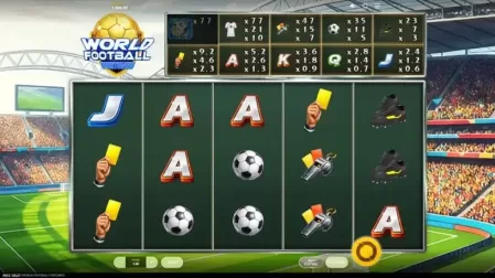 World Football Fortunes slot screenshot 1