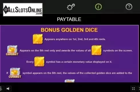 Feature Rules screen