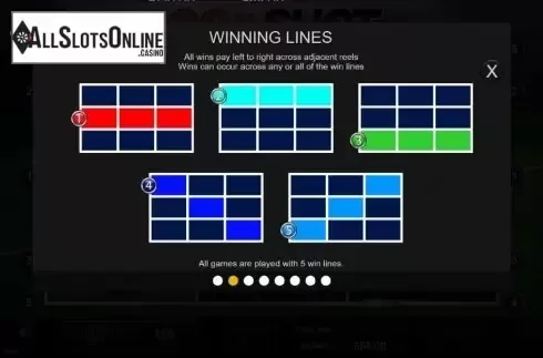 Paylines. 20p Shot from Inspired Gaming