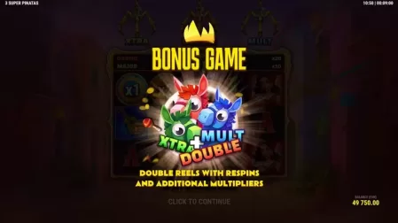 3 Super Pinatas slot screenshot 3