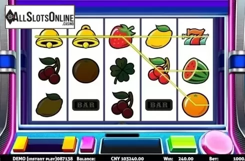 Game workflow . 777 Slot from Triple Profits Games