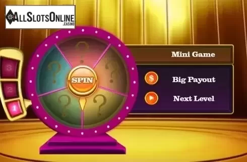Bonus game screen. 777 Slot from Triple Profits Games