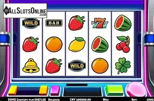 Reels screen. 777 Slot from Triple Profits Games
