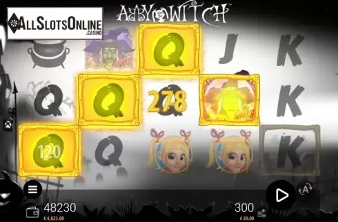 Win Screen 3. Abby And The Witch from Zeus Play
