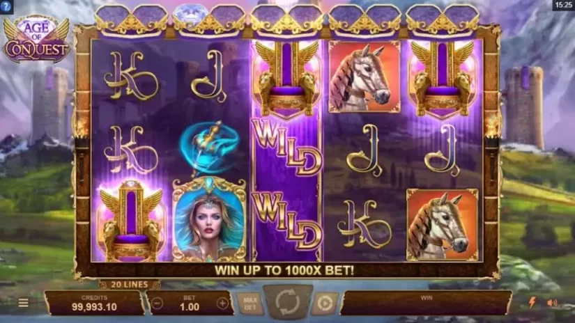 Age of Conquest slot screenshot 3