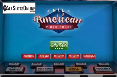 Game Screen 1. All American MH (Nucleus Gaming) from Nucleus Gaming