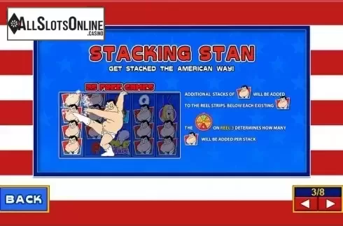 Paytable 3. American Dad from Playtech