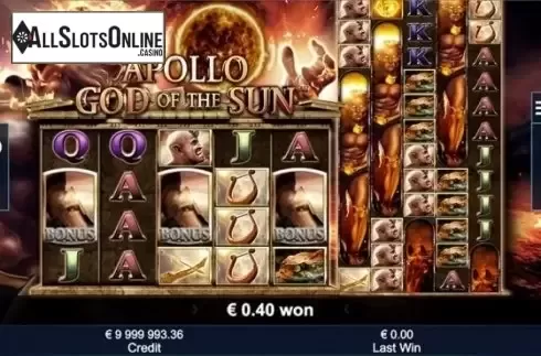 Screen 2. Apollo God of The Sun (Green Tube) from Greentube