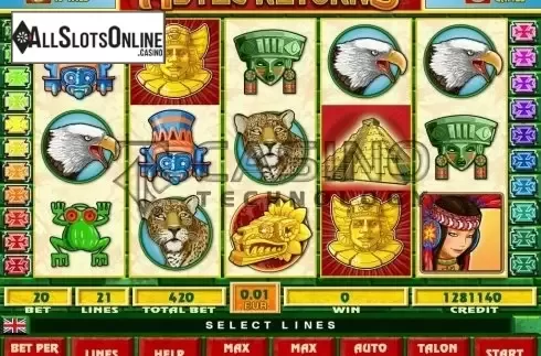 Screen2. Aztec Returns from Casino Technology