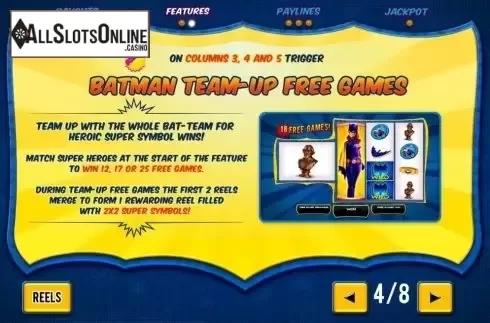 Screen5. Batman & The Batgirl Bonanza from Playtech