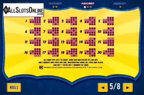 Screen6. Batman & The Batgirl Bonanza from Playtech