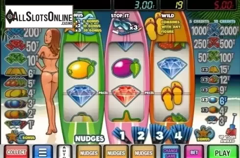 Win Screen. Beach (MGA) from MGA