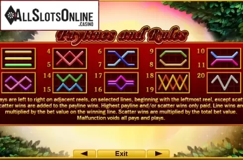 Screen6. Book of Magic (EGT) from EGT