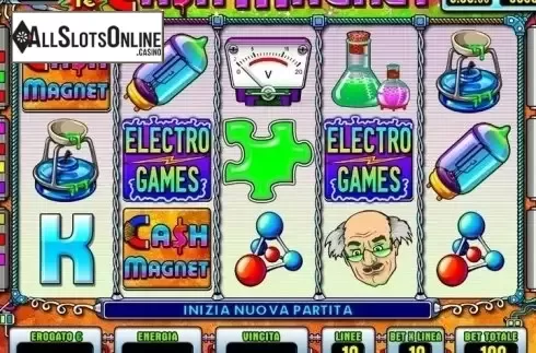 Reel Screen. Cash Magnet from Octavian Gaming