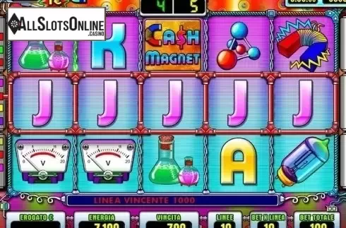 Free Spins. Cash Magnet from Octavian Gaming