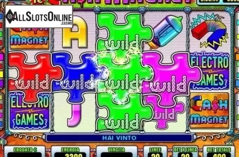 Reel Screen. Cash Magnet from Octavian Gaming
