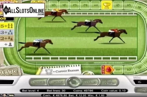 Screen4. Champion of the track from NetEnt