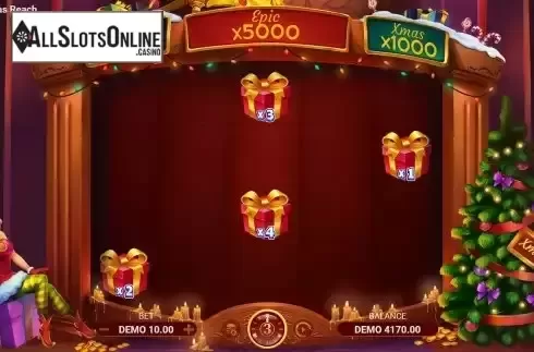 Bonus Game Screen