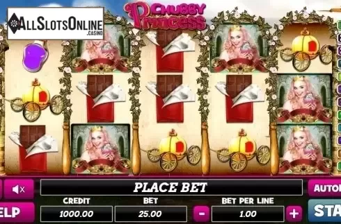 Reel Screen. Chubby Princess from PlayPearls