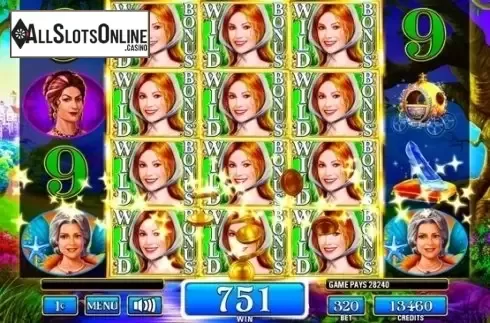 Win Screen2. Cinderella: Dreams Come True from Incredible Technologies