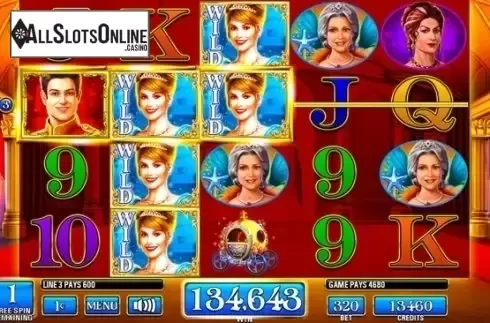 Win Screen 4. Cinderella: Dreams Come True from Incredible Technologies