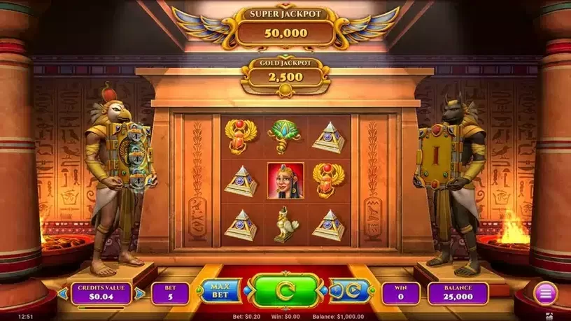 Cleopatra's Diary slot screenshot 1