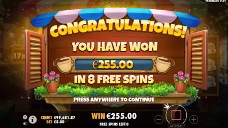Coffee Wild slot screenshot 6