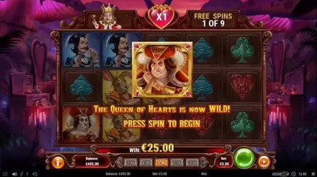 Court of Hearts slot screenshot 5