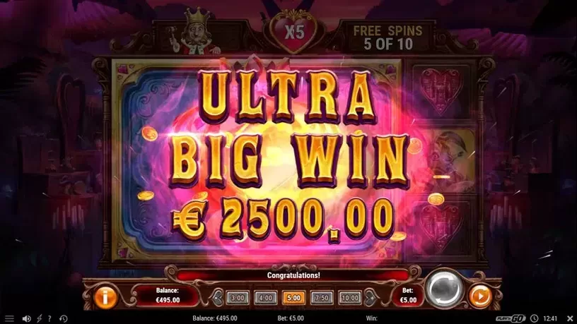 Court of Hearts slot screenshot 11