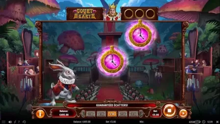 Court of Hearts slot screenshot 2