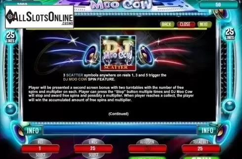 Scatter 1. DJ Moo Cow from RTG