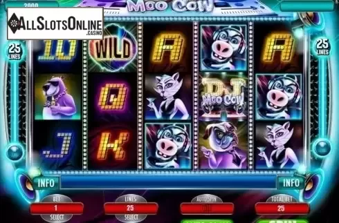 Reel Screen. DJ Moo Cow from RTG