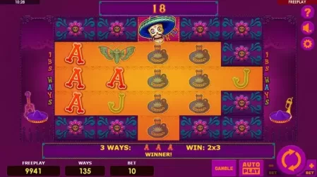 Dia Muertos slot screenshot 3