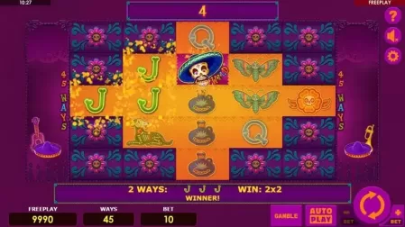 Dia Muertos slot screenshot 2