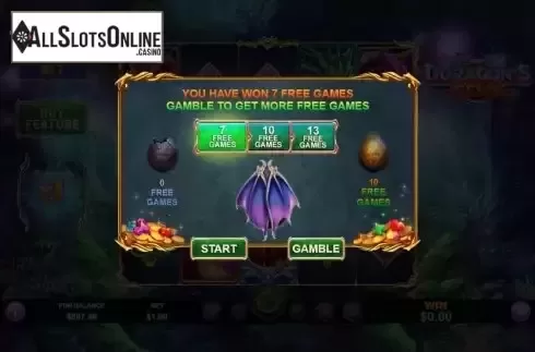 Free Games screen