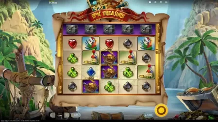 Epic Treasure slot screenshot 1