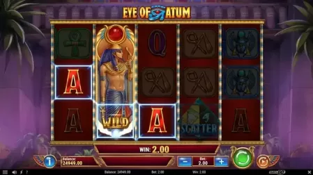 Eye of Atum slot screenshot 3