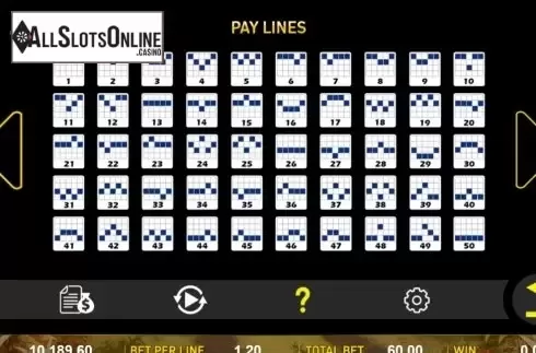 Paylines. Farmers Fortune from Aspect Gaming