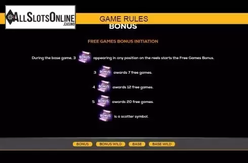 FS bonus screen