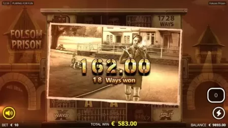 Folsom Prison slot screenshot 6