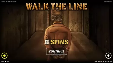 Folsom Prison slot screenshot 3