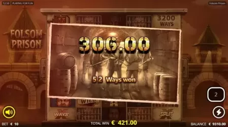 Folsom Prison slot screenshot 4