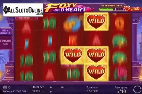 Free Spins Gameplay Screen