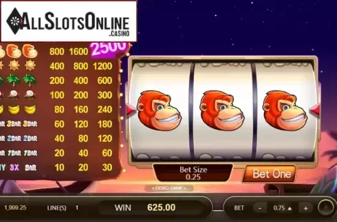 Win Screen. Funky King Kong from JDB168