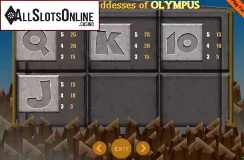 Screen8. Gods And Goddesses Of Olympus from Portomaso Gaming