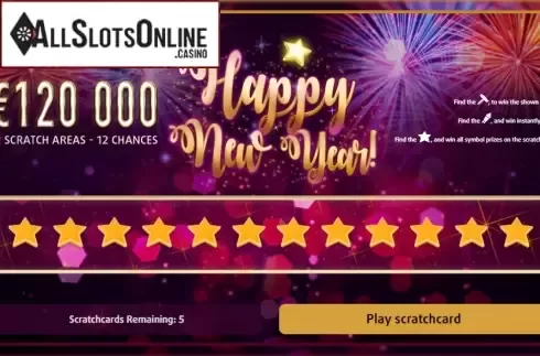 Game screen. Happy New year (Gluck Games) from Gluck Games