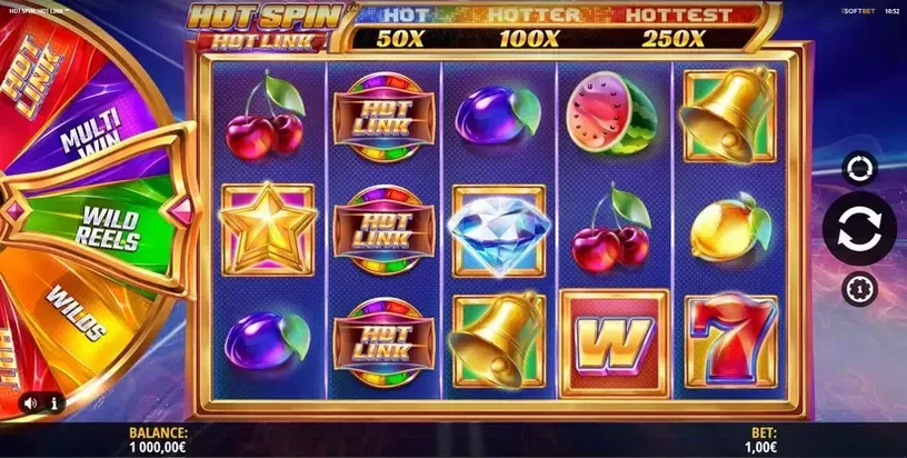 Hot Spin Hot Link slot screenshot 1