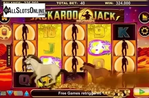 Free Spins. Jackaroo Jack from Lightning Box